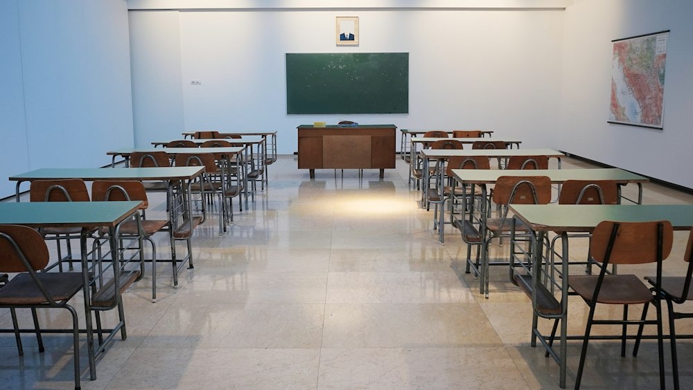 Bright classroom after renovation by IAI fellows